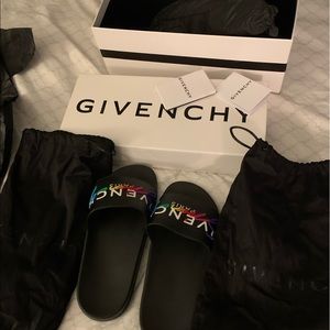 givenchy rainbow slides